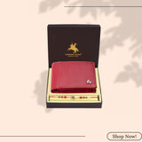 LONDON ALLEY Rakhi Gift Hamper for Brother - Classic Brown Men's Leather Wallet, Keyring and Rakhi Combo Gift Set for Brother/Mens.