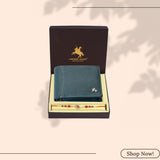 LONDON ALLEY Rakhi Gift Hamper for Brother - Classic Brown Men's Leather Wallet, Keyring and Rakhi Combo Gift Set for Brother/Mens.