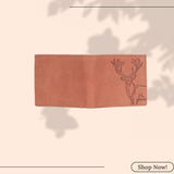 LONDON ALLEY Rakhi Gift Hamper - Elk Vintage Brown Leather Wallet, Reversable Brown/Black Belt & Traditional Rakhi Combo Gift Box for Men