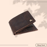 LONDON ALLEY Jack Vintage brown Men's Leather Wallet