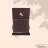 LONDON ALLEY Dave Vintage RFID Blocking Men's Leather Wallet