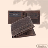 LONDON ALLEY Flex Vintage RFID Blocking Men's Leather Wallet