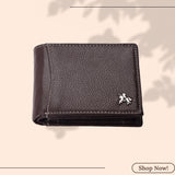 London Alley Slavia Leather Wallet For Men, 6 Card Slot | RFID Blocking