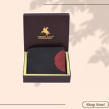 LONDON ALLEY Astor Vintage Men's Leather Wallet | RFID Protected | 6 Card Slots | Gift Box included.