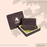 LONDON ALLEY Flex Vintage RFID Blocking Men's Leather Wallet