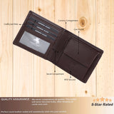 LONDON ALLEY Onex Wallet, RFID Protected, Classic Leather Wallet