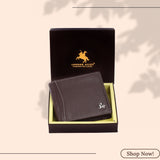 London Alley Slavia Leather Wallet For Men, 6 Card Slot | RFID Blocking