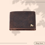 LONDON ALLEY Jack Vintage brown Men's Leather Wallet