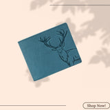 LONDON ALLEY Stark Vintage Leather Wallet for Men | RFID Protected | 8 Card Slots.