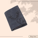 LONDON ALLEY Alex Vintage RFID Blocking Leather Notecase Wallet