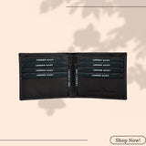 London Alley Martin Leather Wallet For Men | RFID Protected | Classic leather Wallet