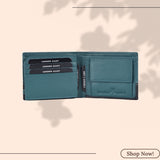 LONDON ALLEY Vibe Classic Men's Leather Wallet