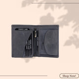 LONDON ALLEY Alex Vintage RFID Blocking Leather Notecase Wallet