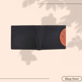 LONDON ALLEY Astor Vintage Men's Leather Wallet | RFID Protected | 6 Card Slots | Gift Box included.