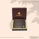 LONDON ALLEY Jack Vintage brown Men's Leather Wallet