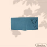 LONDON ALLEY Stark Vintage Leather Wallet for Men | RFID Protected | 8 Card Slots.