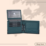 LONDON ALLEY Vibe Classic Men's Leather Wallet