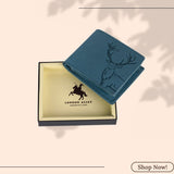 LONDON ALLEY Stark Vintage Leather Wallet for Men | RFID Protected | 8 Card Slots.