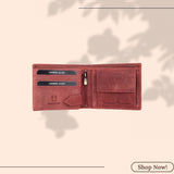 LONDON ALLEY Rakhi Gift Hamper for Brother – Davin Leather Wallet and Rakhi Combo Gift Set for Brother/Men