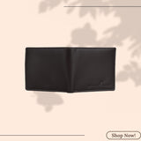 LONDON ALLEY Rakhi Gift Hamper for Brother - Men's Brown Leather Wallet, Brown Keyring and Rakhi Combo Gift Set for Brother