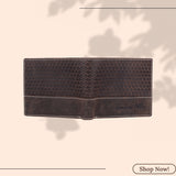 LONDON ALLEY Flex Vintage RFID Blocking Men's Leather Wallet