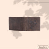 LONDON ALLEY Finch Vintage RFID Blocking Men's Leather Wallet