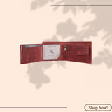 LONDON ALLEY Rakhi Gift Hamper for Brother – Davin Leather Wallet and Rakhi Combo Gift Set for Brother/Men