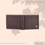 London Alley Slavia Leather Wallet For Men, 6 Card Slot | RFID Blocking