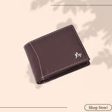 London Alley Slavia Leather Wallet For Men, 6 Card Slot | RFID Blocking