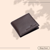 LONDON ALLEY Rakhi Gift Hamper - Classic Brown Leather Wallet, Reversable Brown/Black Belt & Traditional Rakhi Combo Gift Box for Men