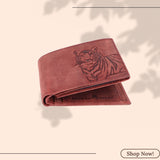 LONDON ALLEY Rakhi Gift Hamper for Brother – Davin Leather Wallet and Rakhi Combo Gift Set for Brother/Men