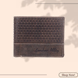 LONDON ALLEY Flex Vintage RFID Blocking Men's Leather Wallet