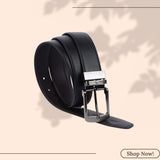 LONDON ALLEY ELK RFID Blocking Vintage Leather Wallet & Black/Brown Reversible Belt Combo Gift Box for Men