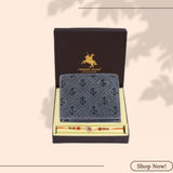 LONDON ALLEY Rakhi Gift Hamper for Brother – Anchor Leather Wallet and Rakhi Combo Gift Set for Brother/Men