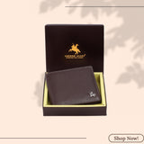 LONDON ALLEY Aston Leather Wallet | RFID Protected | Classic Leather Wallet