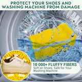London Alley Shoe Washing Machine Bag |Delicates 360° Deep Cleaning | Washable Laundry Organizer for Under Garments.