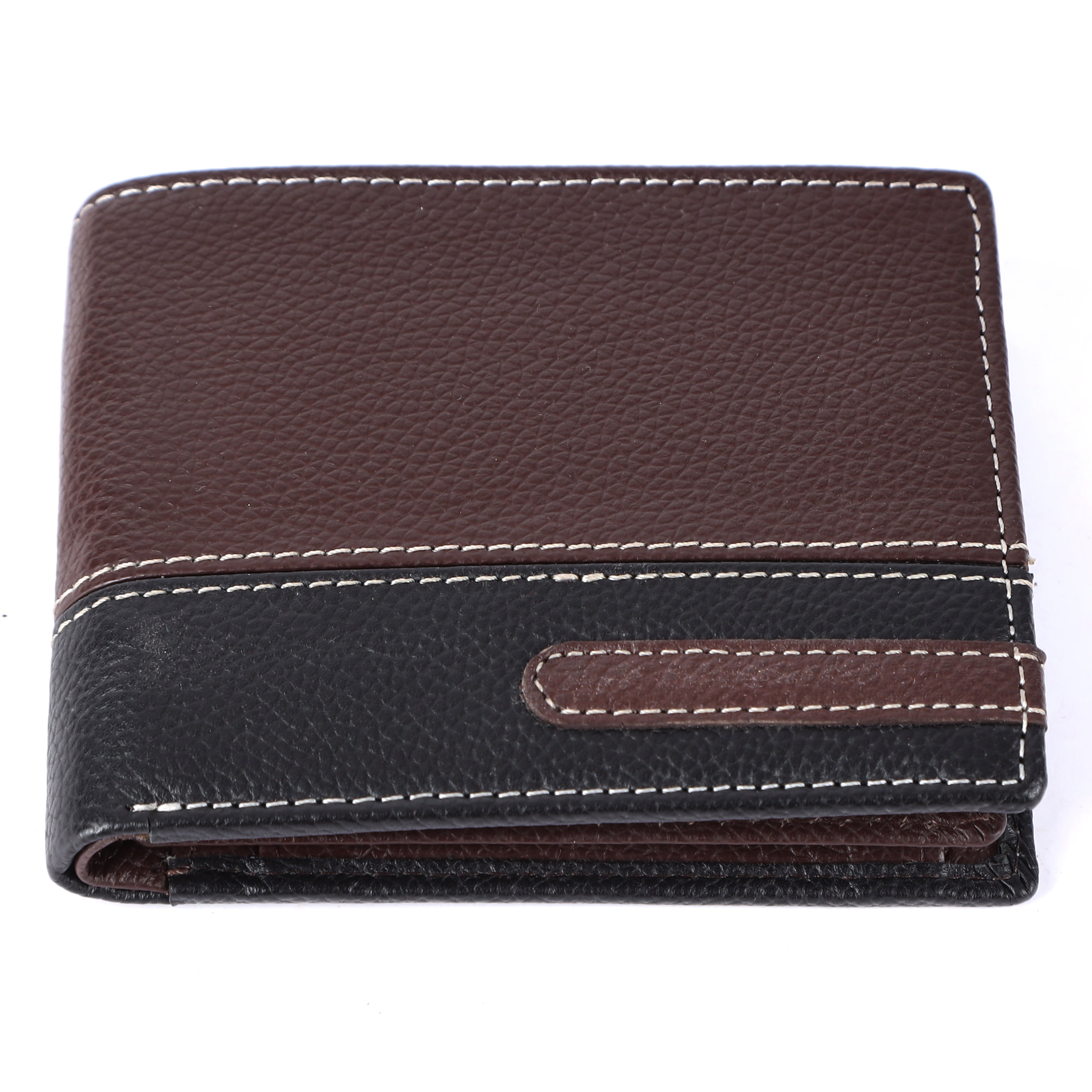 LONDON ALLEY Vibe Classic Brown/Black Men's Leather Wallet