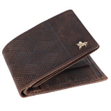 LONDON ALLEY Jack Vintage brown Men's Leather Wallet