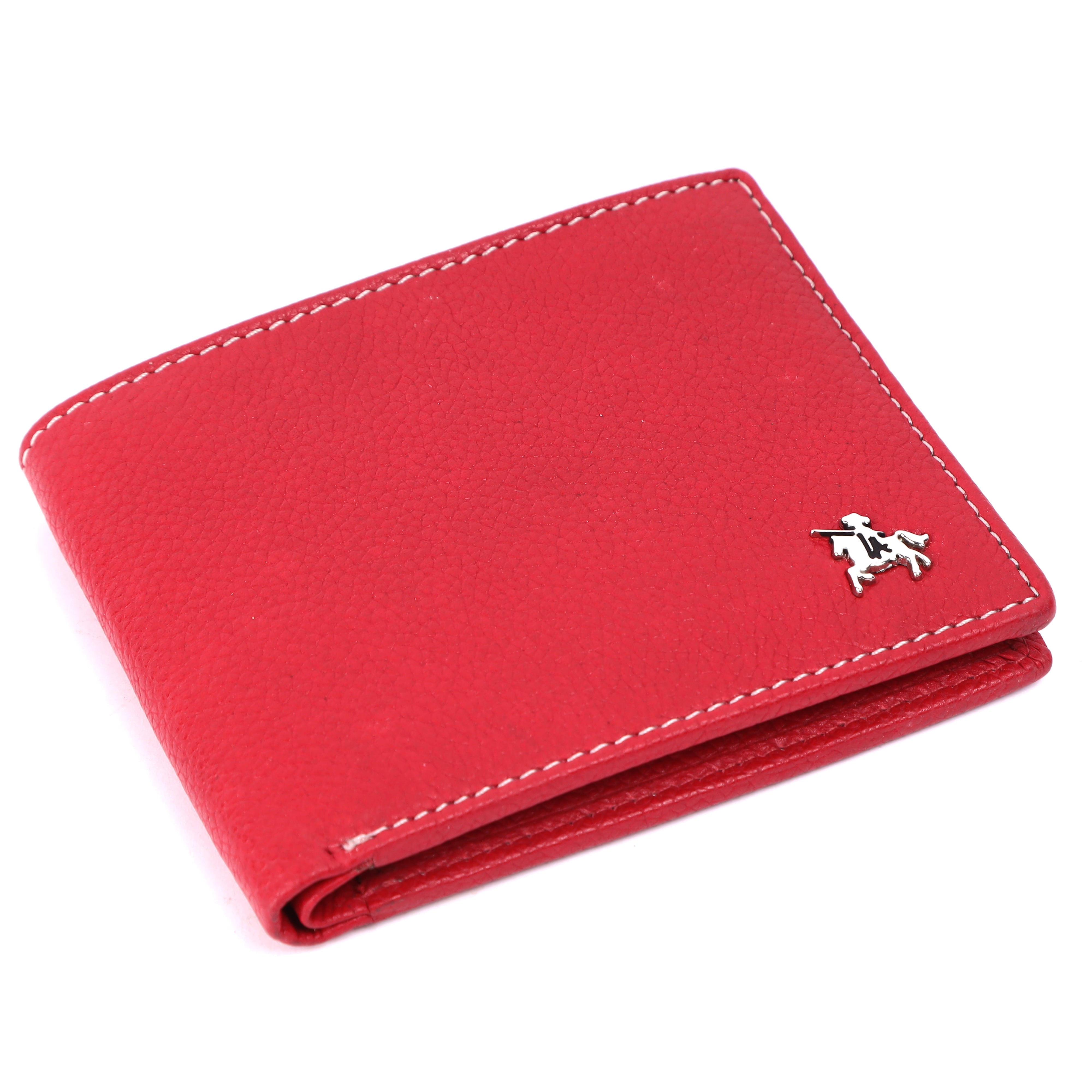 LONDON ALLEY Aston Red Leather  Wallet | RFID Protected | Classic Leather Wallet