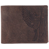 LONDON ALLEY Zale Vintage Brown Men's Leather Wallet