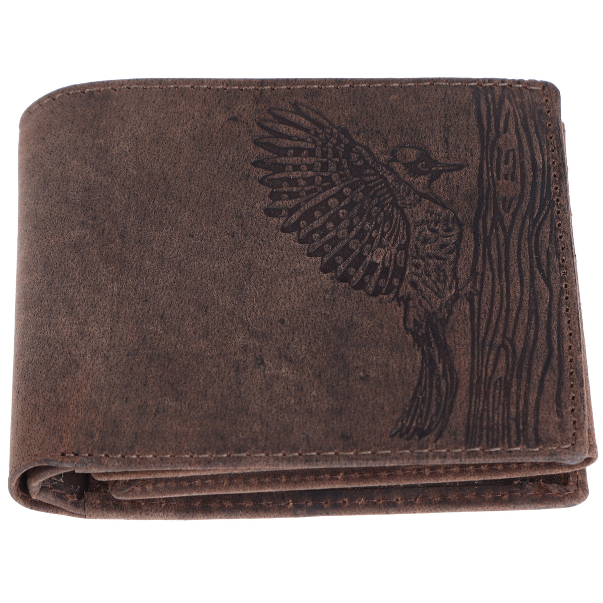 LONDON ALLEY Zale Vintage Brown Men's Leather Wallet