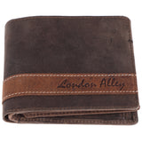 LONDON ALLEY Flex Vintage Brown Men's Leather Wallet