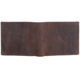 LONDON ALLEY Zale Vintage Brown Men's Leather Wallet