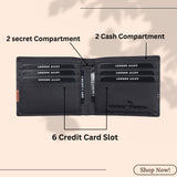 London Alley Swiss Premium Wallet & Reversible Belt Gift Set for Men