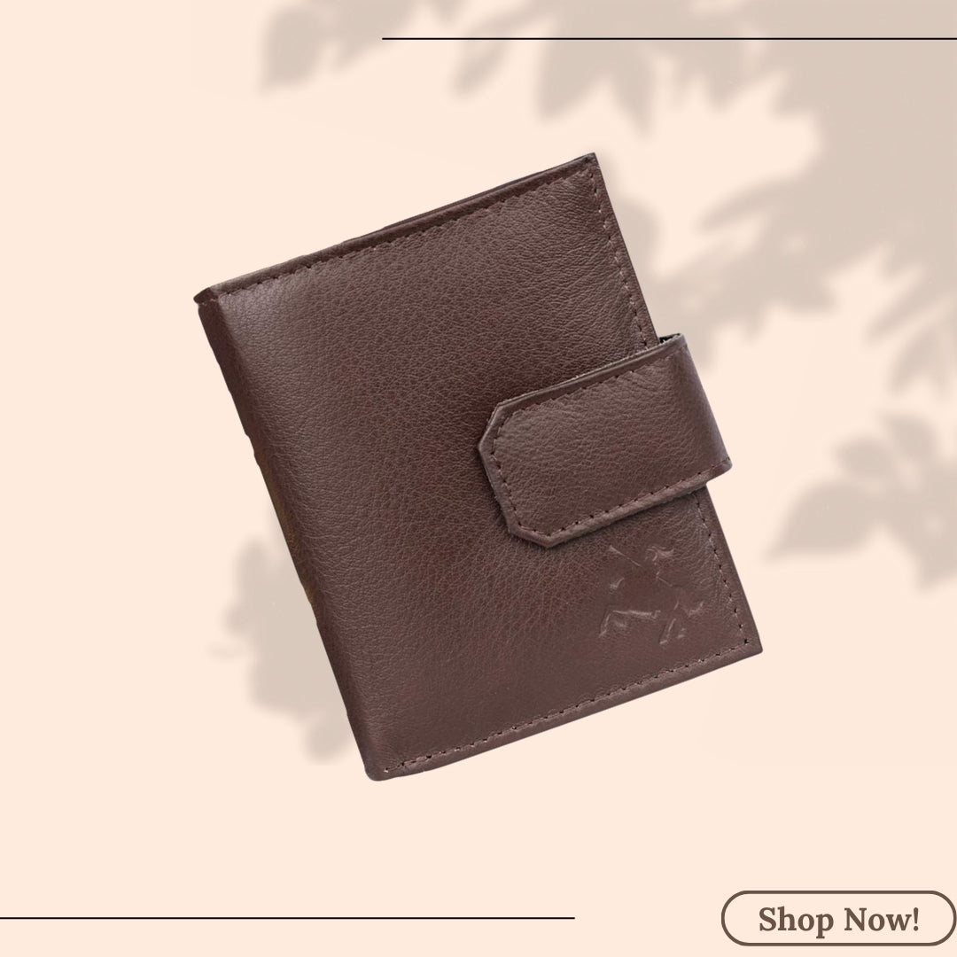 LONDON ALLEY Classic Card Holder, RFID Protected, Classic Leather Cardholder - Mens