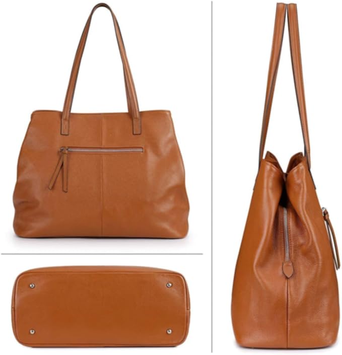 London Alley Ladies leather Shopper Bag | With Multiple compartments and straps.