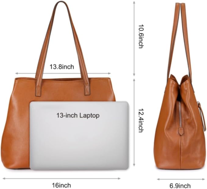 London Alley Ladies leather Shopper Bag | With Multiple compartments and straps.