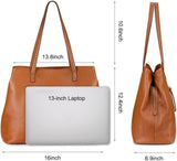 London Alley Ladies leather Shopper Bag | With Multiple compartments and straps.