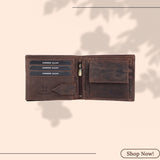 LONDON ALLEY Flex Vintage Brown Men's Leather Wallet