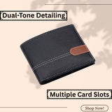 London Alley Swiss Premium Wallet & Reversible Belt Gift Set for Men